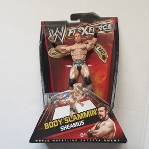 WWE FlexForce Body Slammin' Sheamus Figure - Red and Black